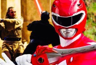 A temporada inspirada em Star Wars dos Power Rangers ainda teve sua própria versão da Força