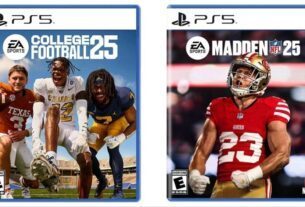 College Football 25 e Madden 25 com descontos aos preços mais baixos ainda na Amazon