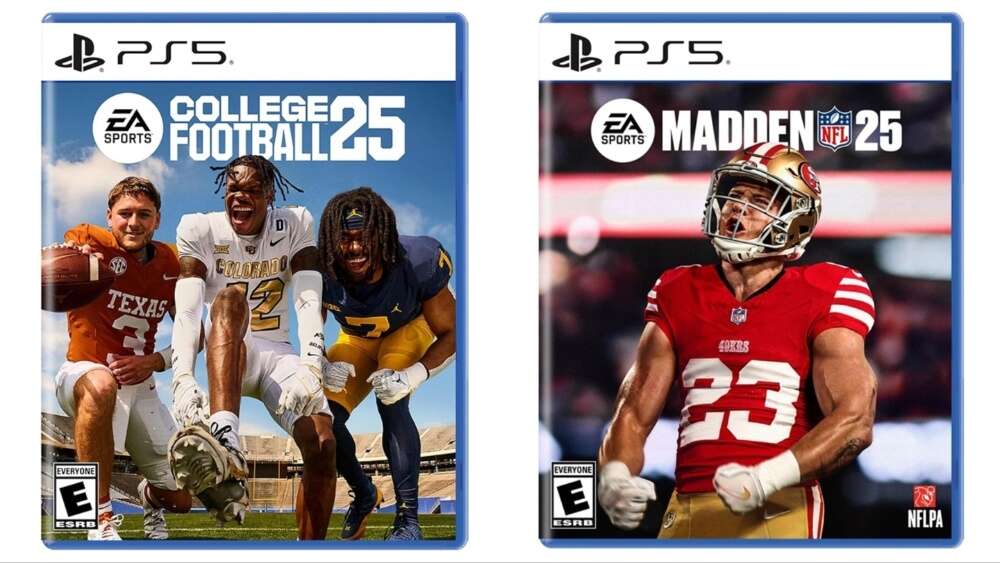 College Football 25 e Madden 25 com descontos aos preços mais baixos ainda na Amazon