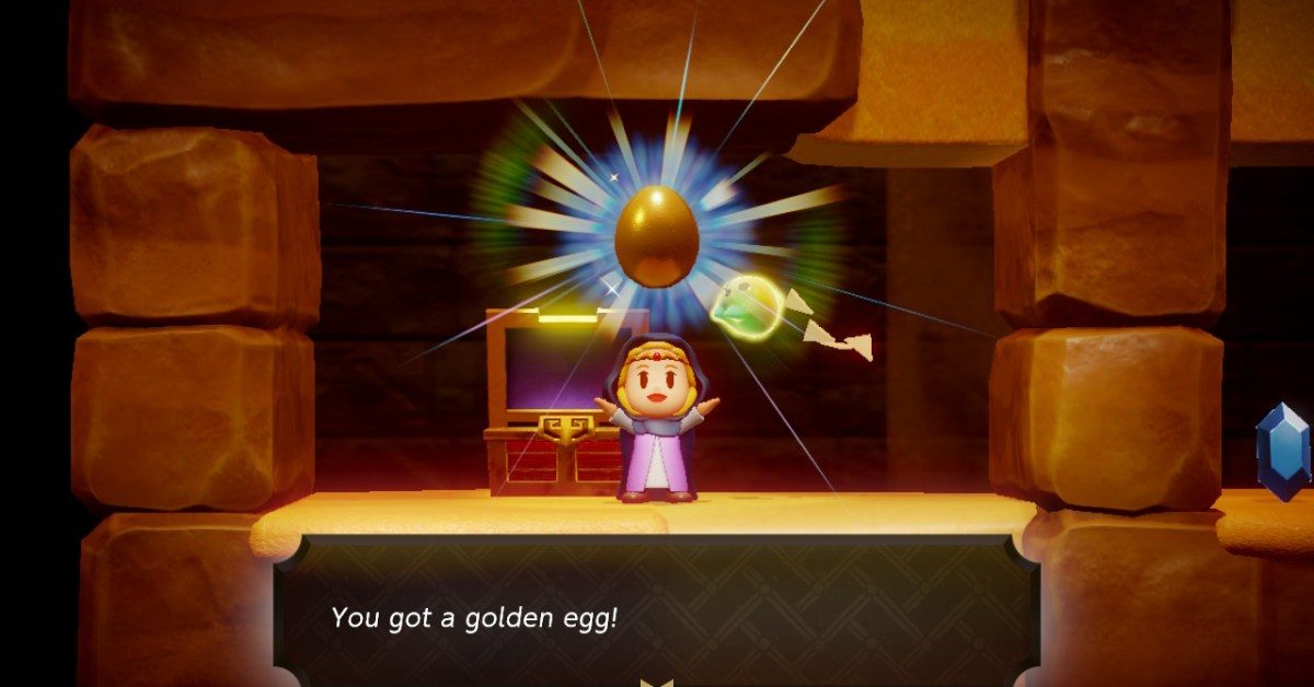 Como obter ovos de ouro em Zelda Echoes of Wisdom, locais de ovos de ouro