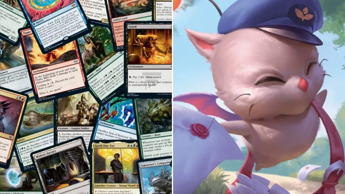 Final Fantasy e mais crossovers para acertar Magic: The Gathering