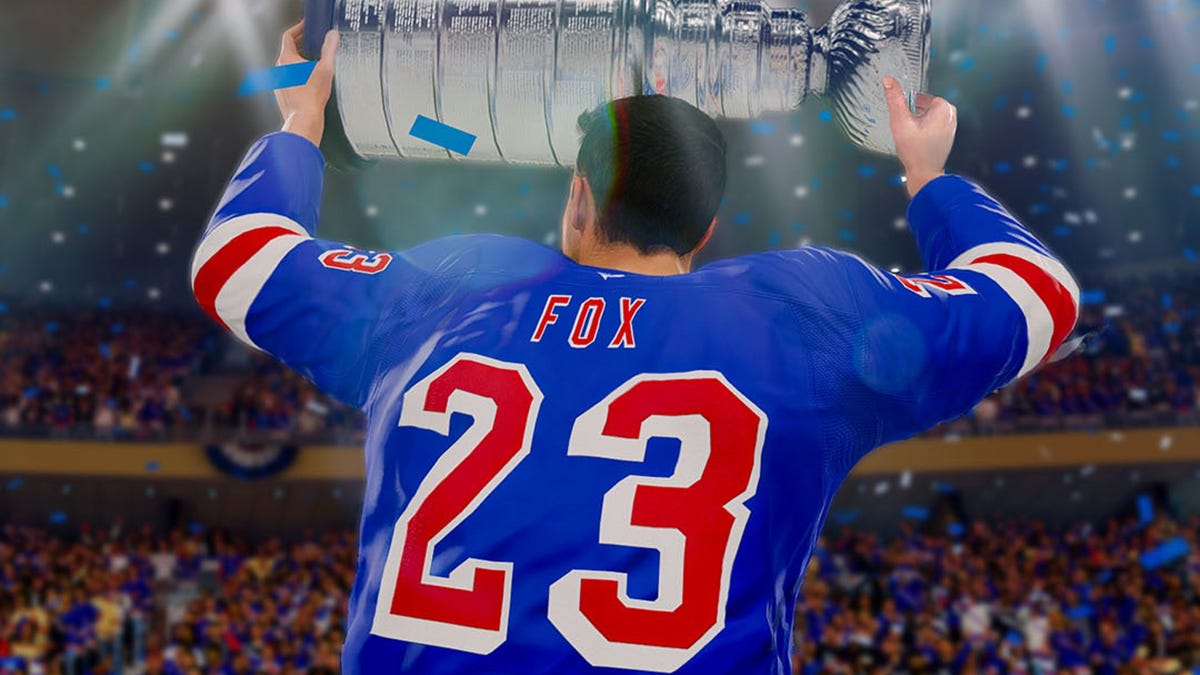 NHL 25 prevê que o New York Rangers vencerá a Stanley Cup no próximo ano