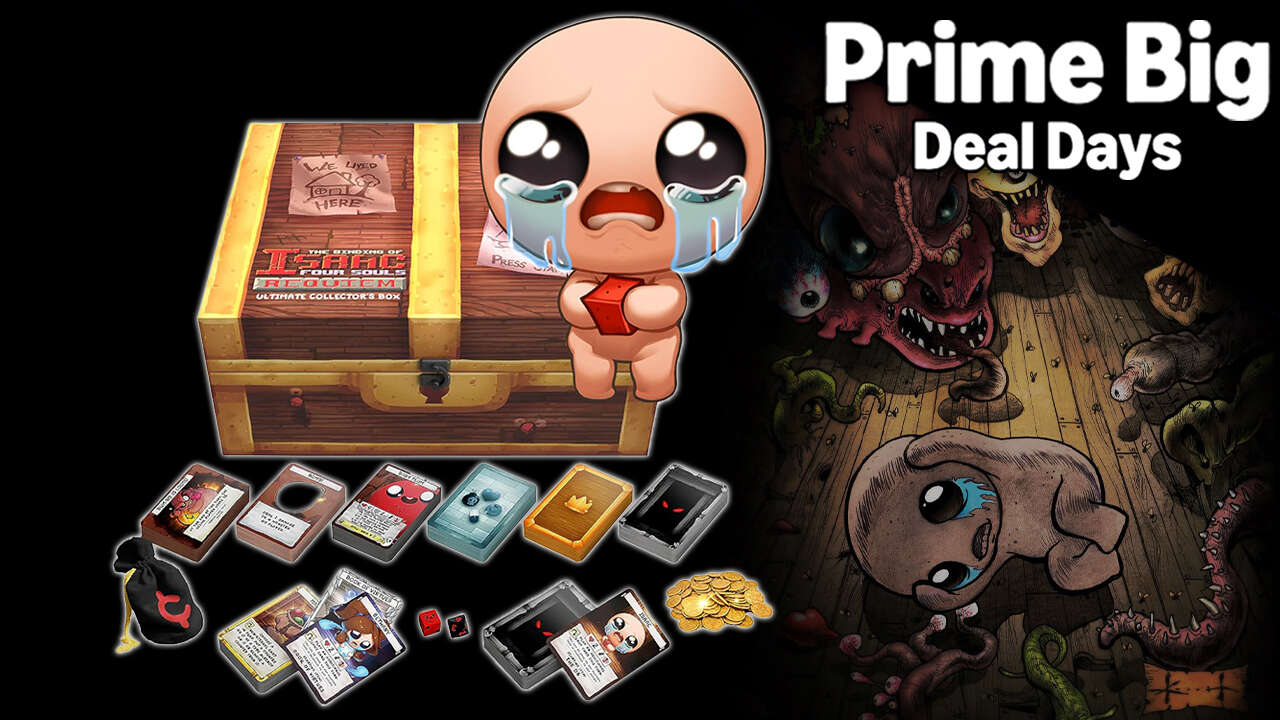 O jogo de cartas de estratégia Binding Of Isaac é ridiculamente barato na Amazon para os primeiros dias de grandes negócios