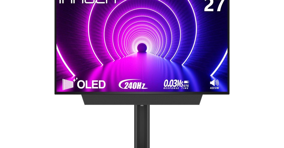 O monitor de jogos OLED Innocn de 27 polegadas é um ótimo negócio por US $ 429,99