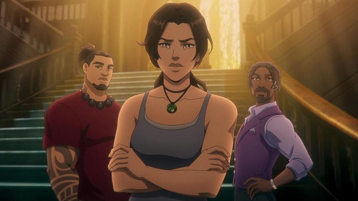 O programa Tomb Raider da Netflix não é digno de sua Lara Croft