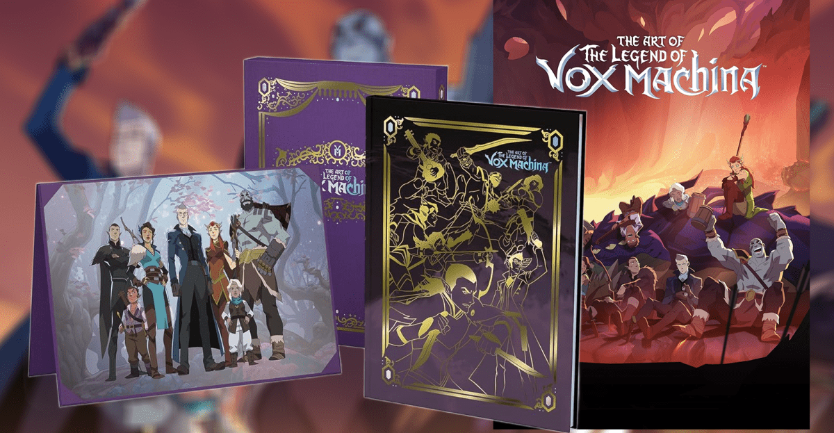 Onde encomendar The Art of The Legend of Vox Machina