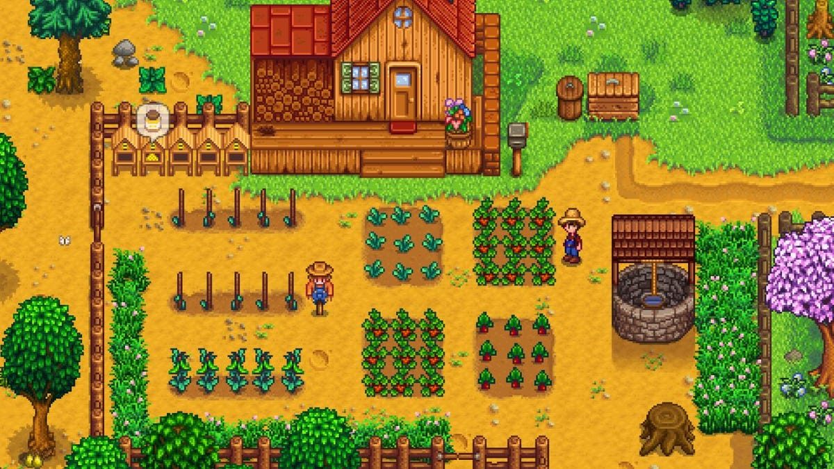Stardew Valley está pela metade no Steam agora