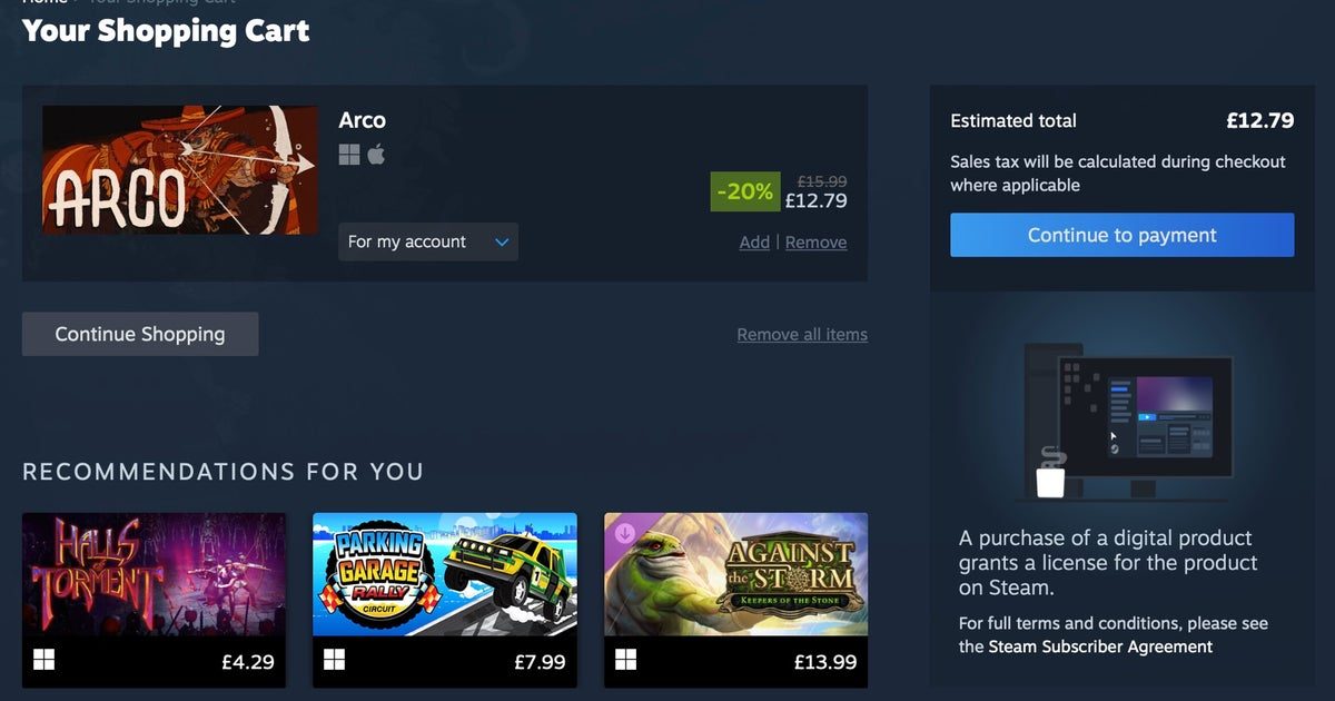 Steam agora avisa os clientes que eles só estão comprando uma licença quando pagam por um jogo