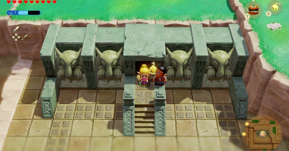 Templo Oriental, missão 'Vamos jogar um jogo' para Zelda Echoes of Wisdom