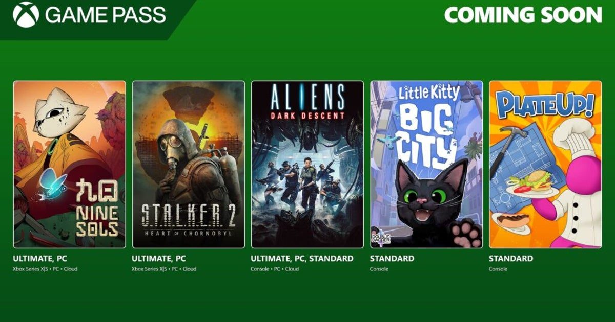 Títulos do Xbox Game Pass do final de novembro confirmados