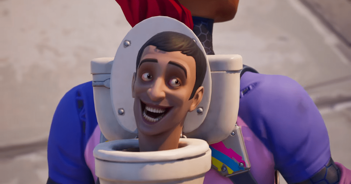 Skibidi Toilet e Plungerman entram em Fortnite