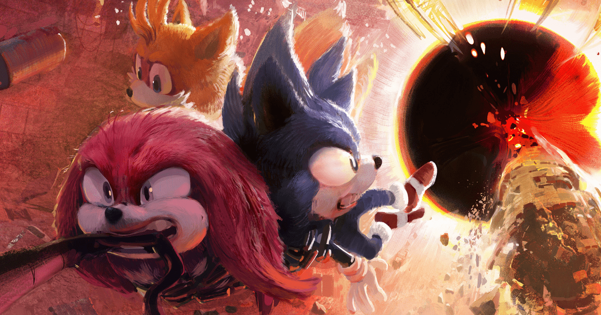 A arte conceitual do filme Sonic the Hedgehog 3 revela conteúdo cortado e personagens secretos