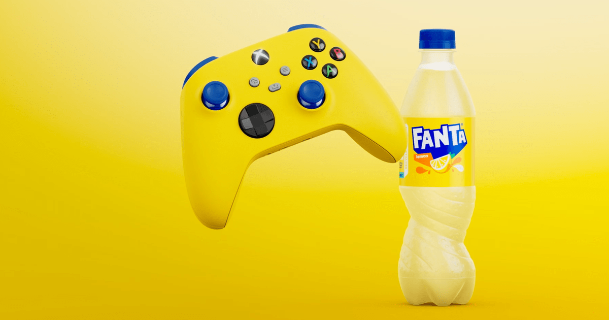 Fanta faz parceria com o Xbox para oferecer hardware muito, muito brilhante