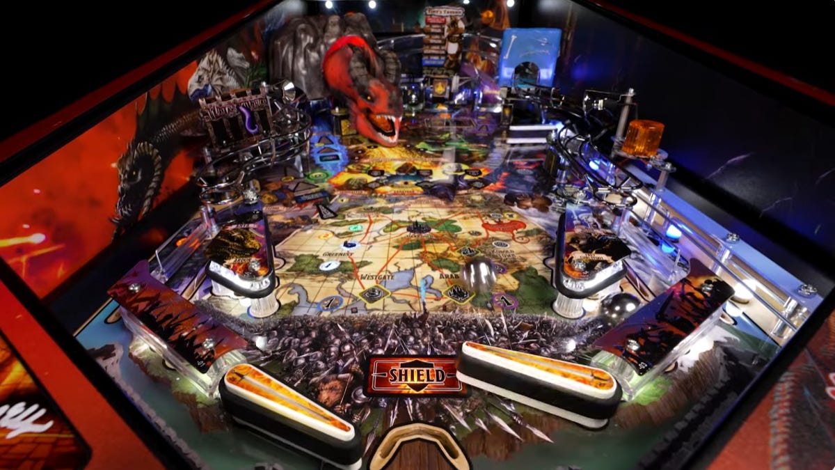 Nova máquina de pinball Dungeons & Dragons de US$ 7.000 parece incrível