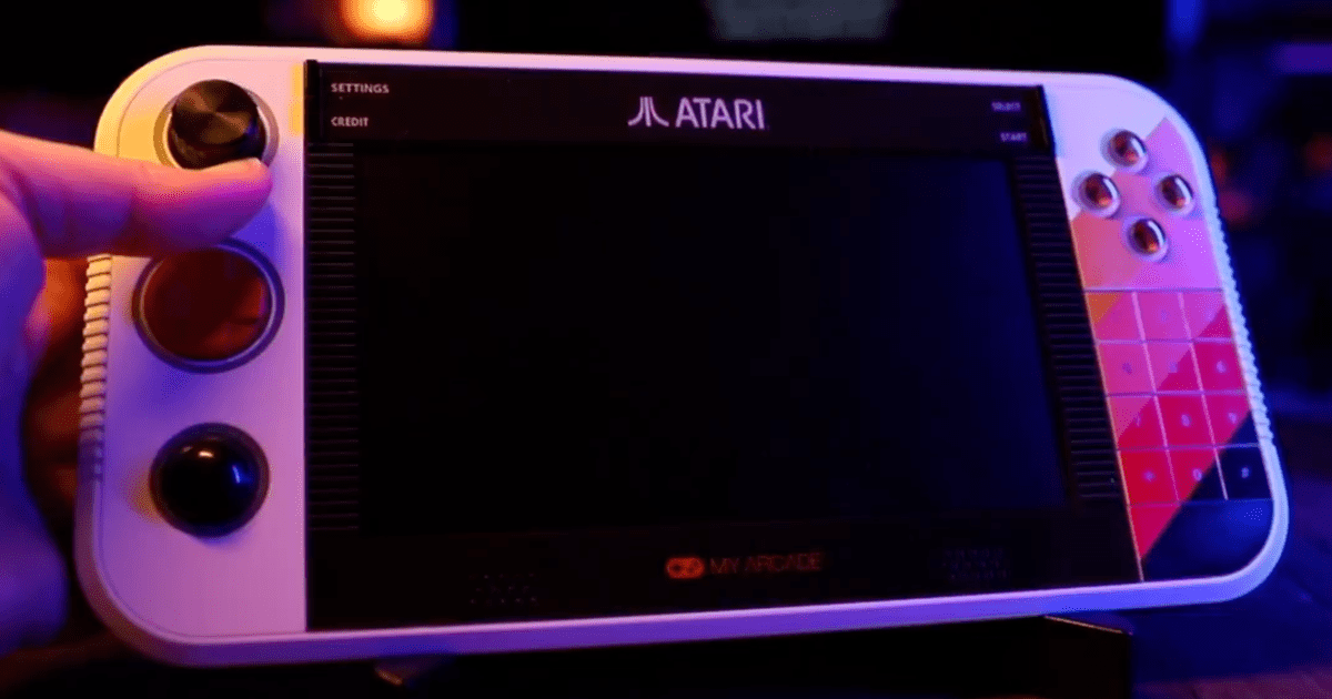 O novo e impressionante portátil Gamestation Go da Atari apresenta alguns recursos de hardware realmente incomuns