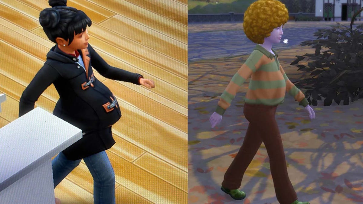 A atualização do Sims 4 adiciona um inseto perturbador de gravidez infantil