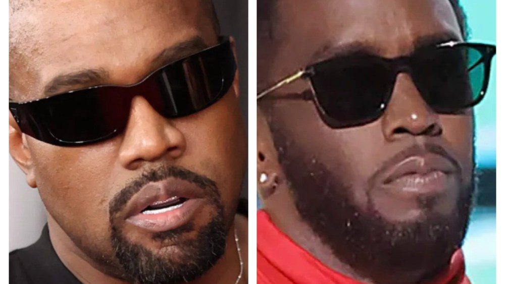 Kanye West joga nova música aparentemente com Diddy, North West