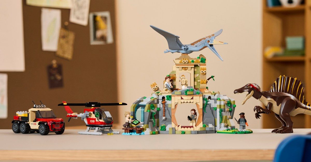 Lego anuncia seis novos sets de Jurassic World que chegam em 1 de junho