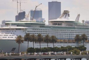 Royal Caribbean's cruise ship Explorer of the Seas.