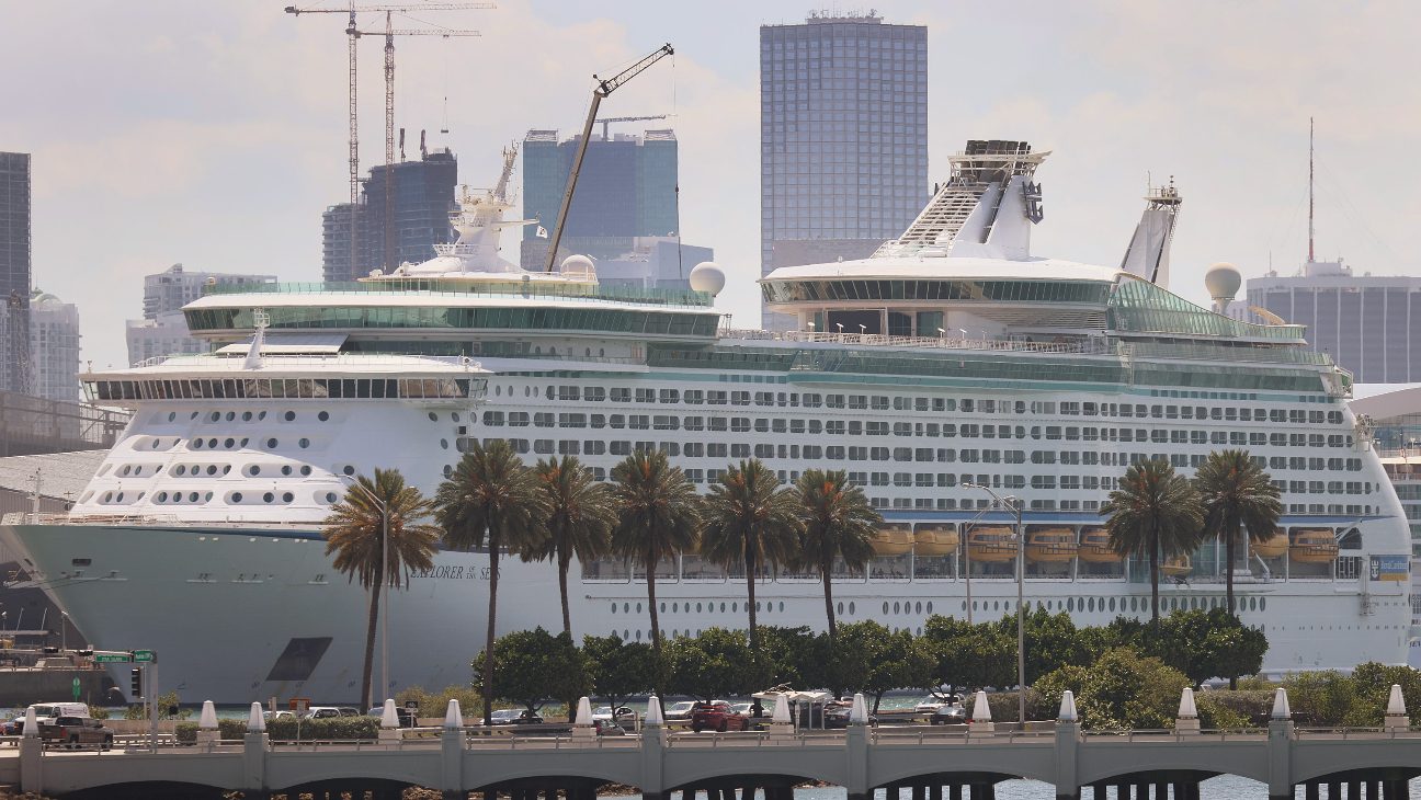 Royal Caribbean's cruise ship Explorer of the Seas.