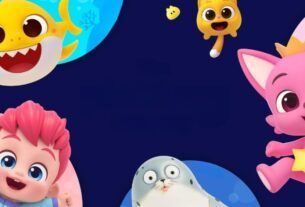 A roupa 'Baby Shark' Pinkfong Inks Strategic Legal com TBS do Japão