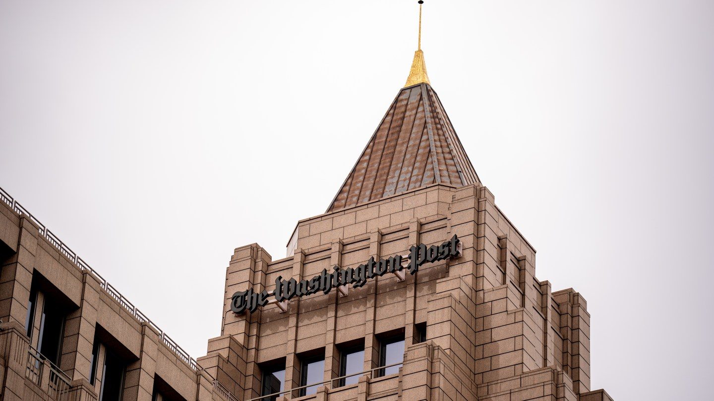 As tintas do Washington Post lidam com o fabricante de chatgpt Openai para conteúdo de notícias
