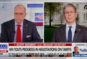 Larry Kudlow’s interview with Scott Bessent on Fox Business