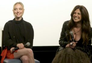 Amanda Seyfried entrevista sobre o longo programa de TV de pavão brilhante do rio