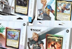 As encomendas do Deck de comandante de Final Fantasy da Magic estão vendendo rápido