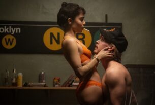 Zoë Kravitz and Austin Butler in 'Caught Stealing.'