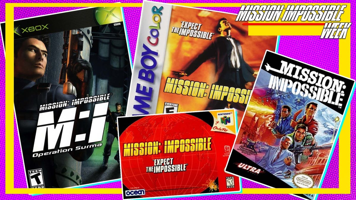 Cada missão: videogame impossível, sempre