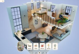 Este sim de design de interiores independente pode acidentalmente fazer de você o proprietário que coloca o banheiro dentro da cozinha
