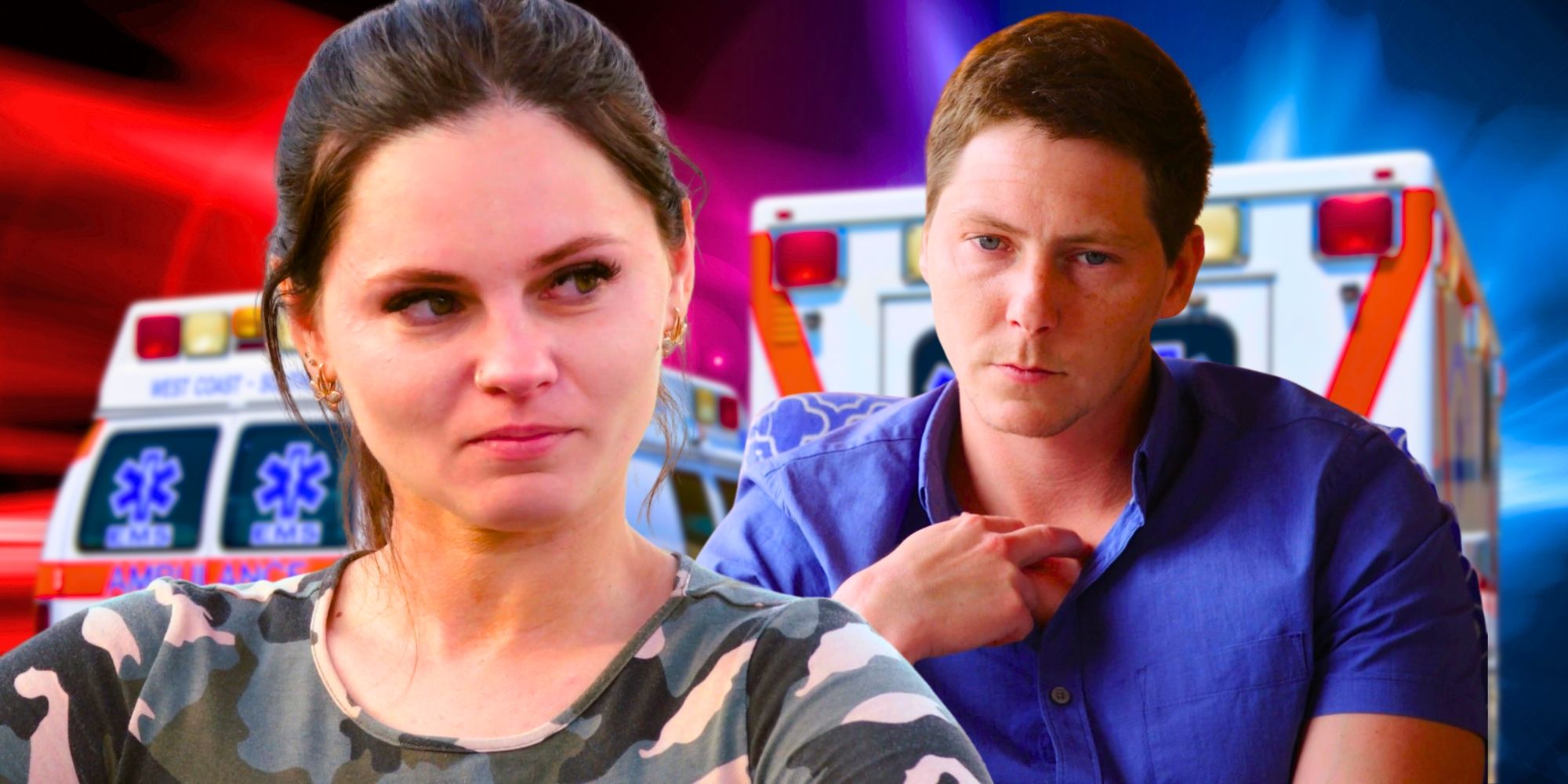 Julia Trubkina e Brandon Gibbs, de 90 dias, lamentam a perda do amado membro da família