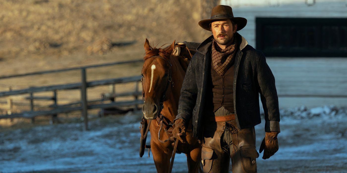 Por que Spencer Dutton não está em 1883, mas ele estava em Yellowstone