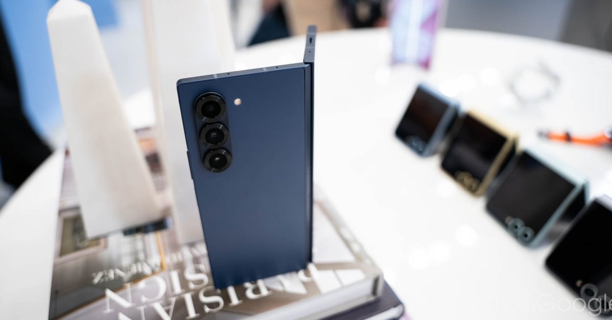 Samsung preparando atualização dobrável da dobradiça para o Galaxy Z Fold 7