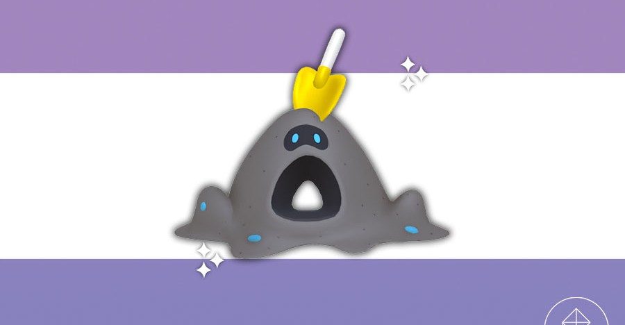Sandygast pode ser brilhante em Pokémon?