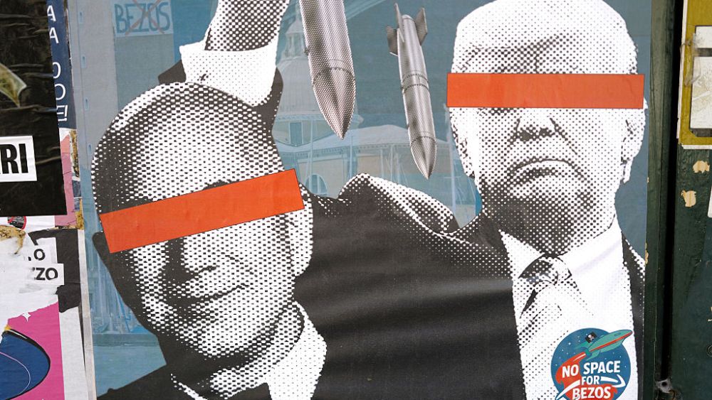 A Itália reproduz 'Sem espaço para Bezos' versus 'Bem -vindo, Sr. Amazon!'