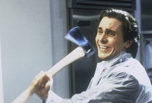 AMERICAN PSYCHO, Christian Bale, 2000.