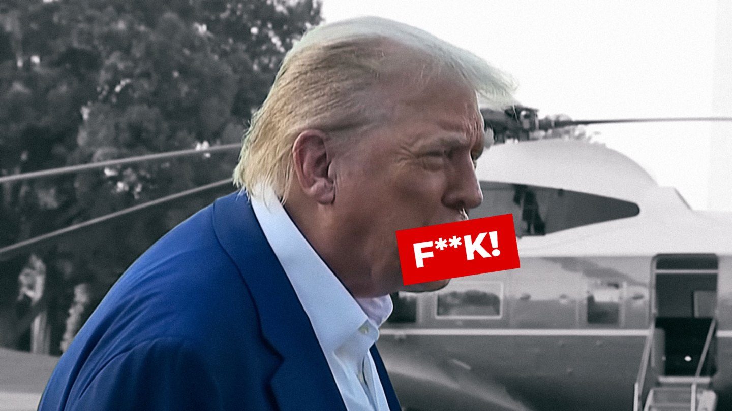 A palavra F é oficialmente chata (obrigado Trump)