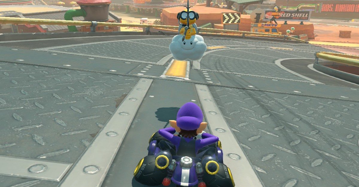 Como rebobinar no mundo Mario Kart