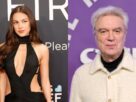 split image of Olivia Rodrigo and David Byrne