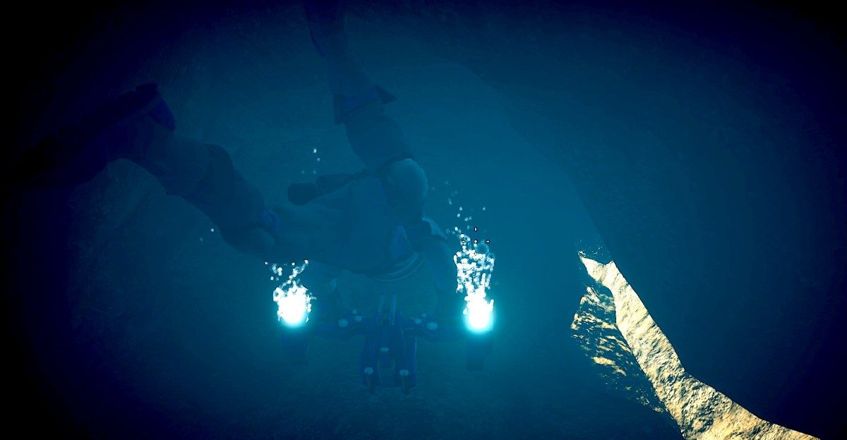 Esta falha no jogo subaquático me deu um colapso claustrofóbico