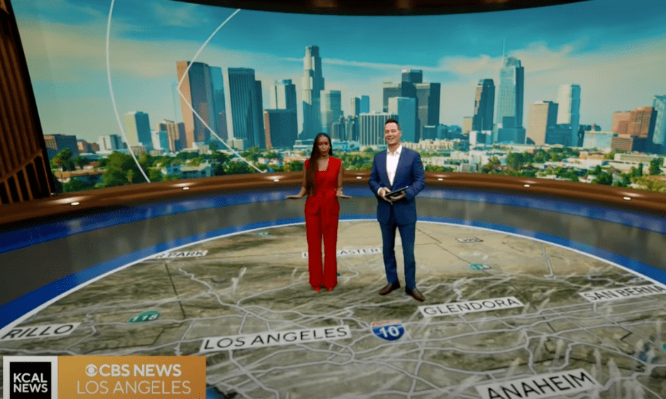 KCBS/KCAL planeja mais TV local e como ela usará um novo estúdio AR/VR