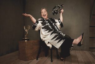 Kathy Bates posed with her Emmy in 2014 for American Horror Story: Coven. It was her second statuette in three years, and THR had predicted the Oscar winner’s chances were good.
