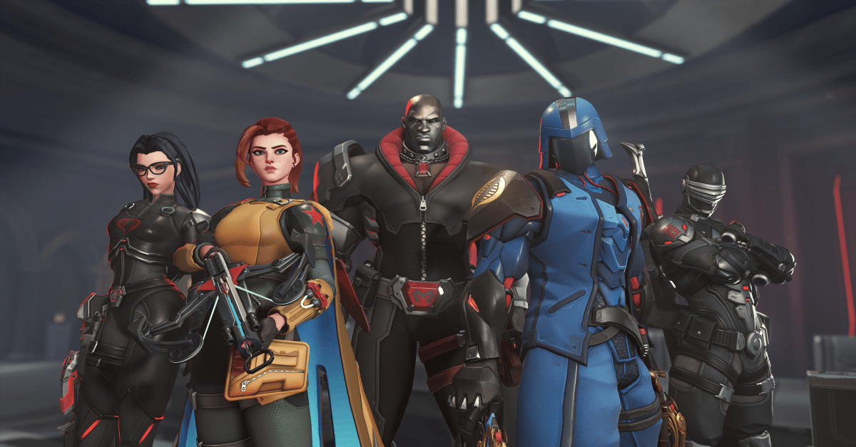O próximo grande colaboração de Overwatch 2 é GI Joe vs. Cobra