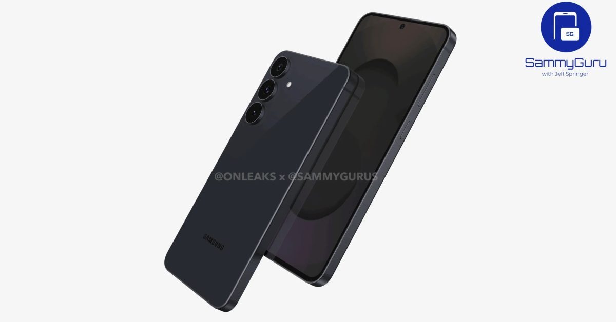 Primeiro Galaxy S25 FE Renders parece mais um telefone Samsung