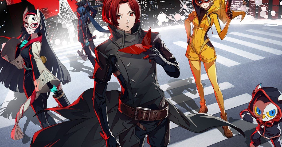 Qual é o nome do Canon do protagonista em Persona 5 The Phantom X?
