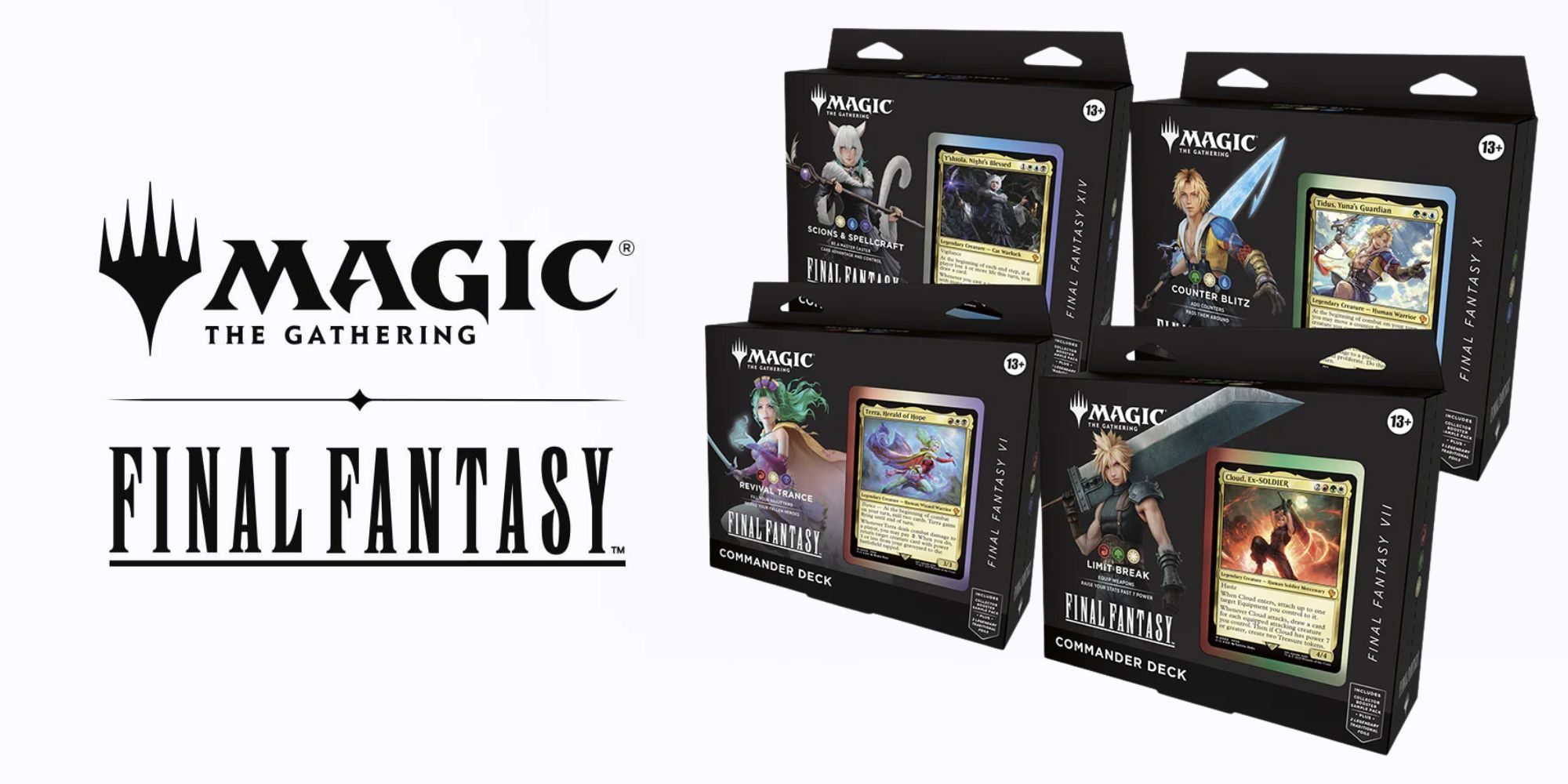 Quão poderosas são os decks de Final Fantasy do MTG? (De acordo com suportes de comandantes)