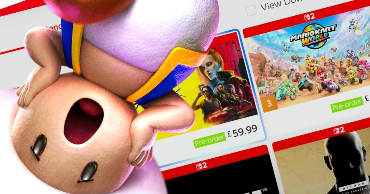 Switch 2 Vendas de terceiros supostamente "muito baixo", apesar do lançamento do console recorde
