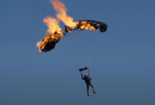 Tom Cruise estabelece o recorde de Guinness para Wild 'Mission: Impossible'.